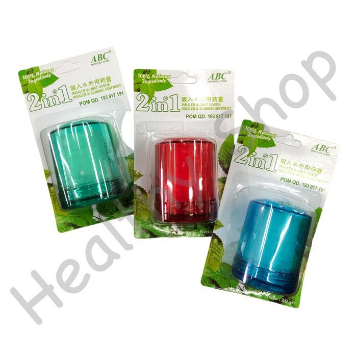 Menthol MintLeaf ABC 20g Inhaler & obat gosok