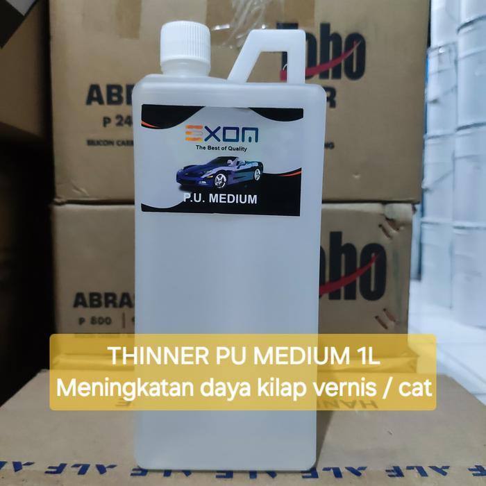 Nippon - Exom Thinner Thinner Pu Medium 1L / Recomend For Clear Coat / Base Coat