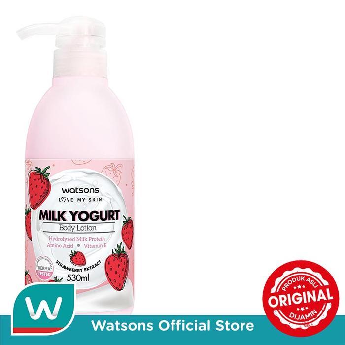 wptn- Watsons Watsons Milk Yogurt Body Lotion Strawberry 530Ml