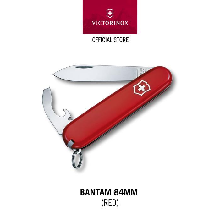Ready Victorinox Bantam, 84 mm, red [Pisau Lipat] Swiss Army Knife