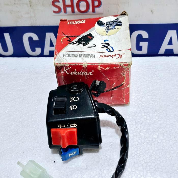 Holder Saklar Klakson Kiri Suzuki Rc100 Bravo Dk Crystal Bukan Ori