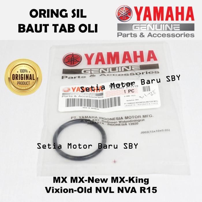 ORING SIL SEAL BAUT TAB OLI BAWAH MX NEW KING MXKING VIXION ORI ASLI YAMAHA