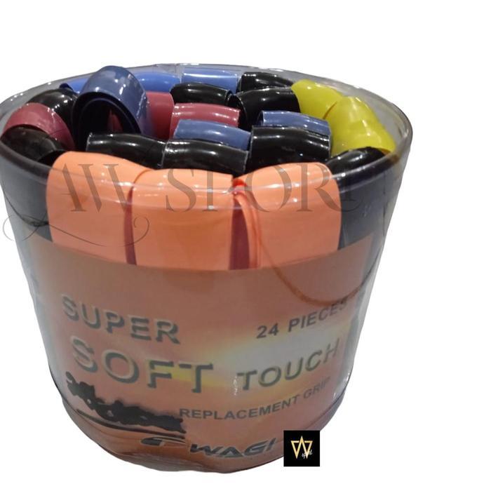 Grip Wagi Super Soft Touch / Grip Raket Badminton,Tenis / Replacement Original