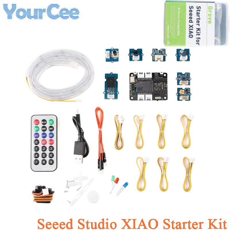 BELI SEKARANG XIAO Starter Kit Raspberry Pi Seed Studio Multifunctional Expansion Board Sensor DIY f