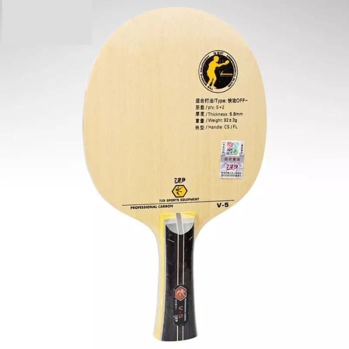 friendship 729 V-5 fl bat bet blade ping pong