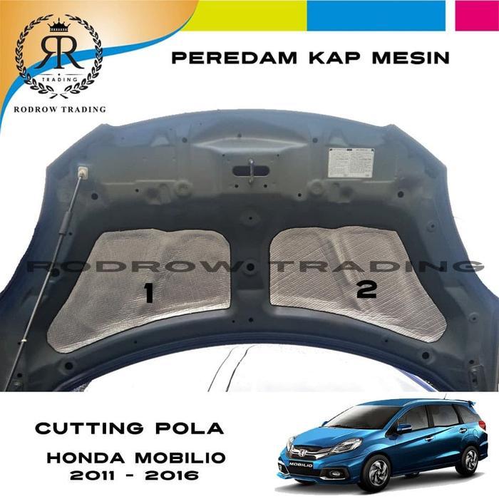 Peredam Mesin Mobil Mobilio / Cutting Pola Peredam Panas Honda Mobilio Terbaru