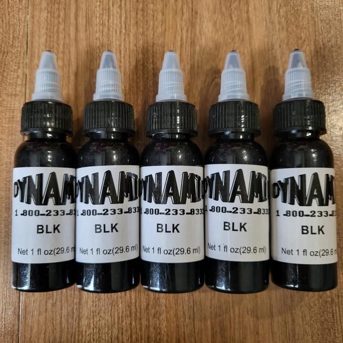 Terlaris TINTA TATTOO DYNAMIC TINTA HITAM TATO DINAMIC BLK SALE