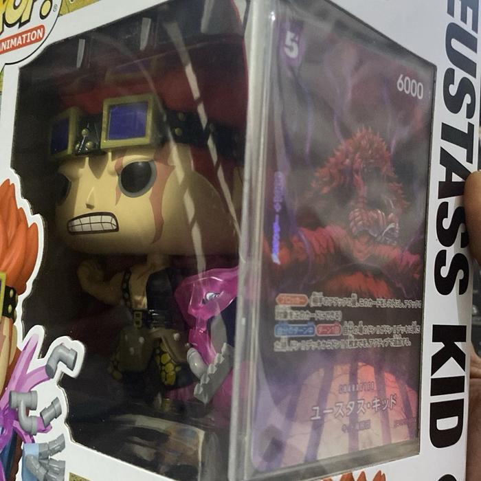HOT SALE FUNKO POP EUSTASS KID + EUSTASS KID OP05-074 SP TCG ONEPIECE TERMURAH