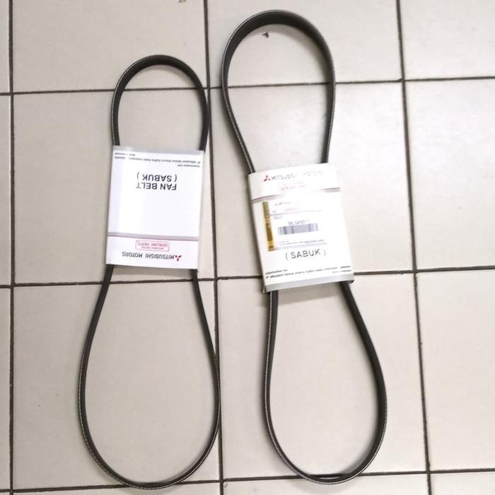 fan belt set lancer evo 3 glxi gti