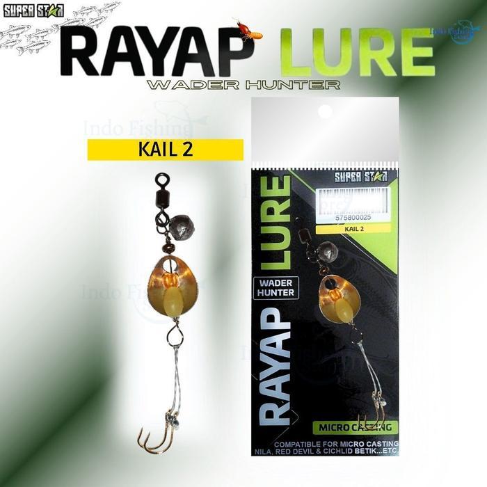 Rayap Lure Umpan Micro Casting Wader Hunter Microfishing Nila, Red Devil, Cichlid Betik Ikan Pancing