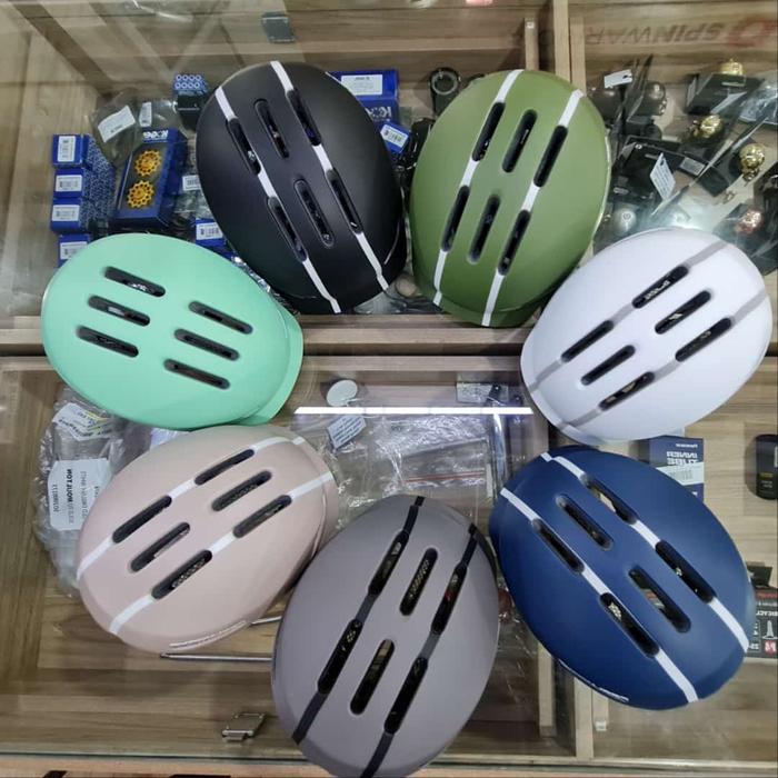Helm Sepeda Feel Morys Black mirip Helm Thousand Helmet