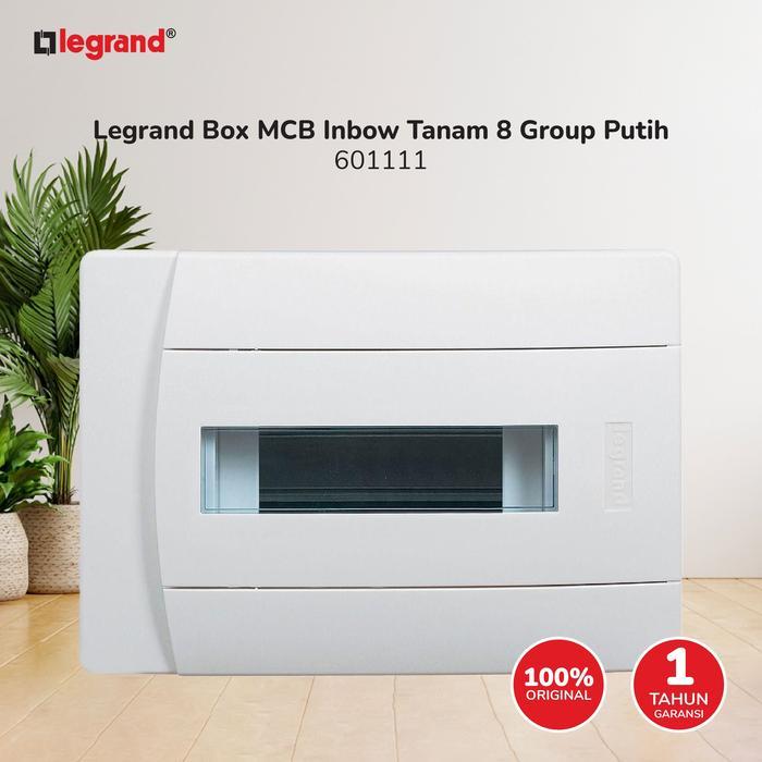 Legrand Box MCB Inbow Tanam 8 Group Putih - 601111