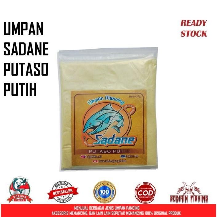 Terbaru Umpan Ikan Mas Sadane Putaso Putih Dan Kuning