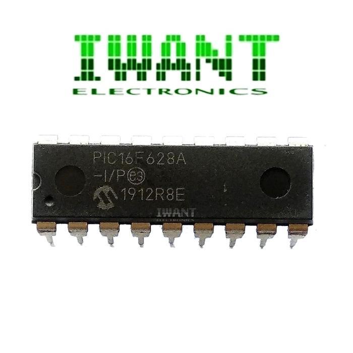 TERLARIS PIC16F628 IC PIC16F628A-I/PE DIP NEW ORIGINAL MICROCHIP IC PIC16F628A I/PE IC