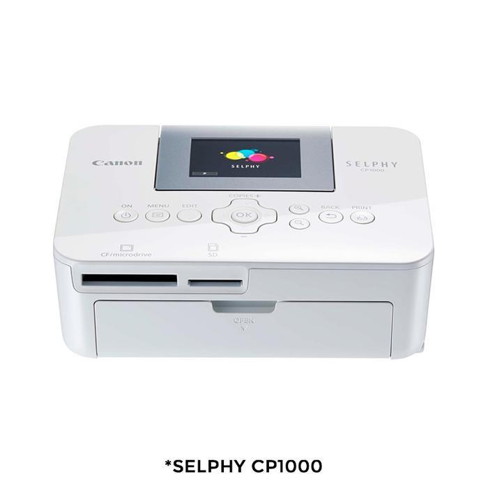 CANON SELPHY CP1000 Compact Photo Printer Canon Selphy CP 1000 White