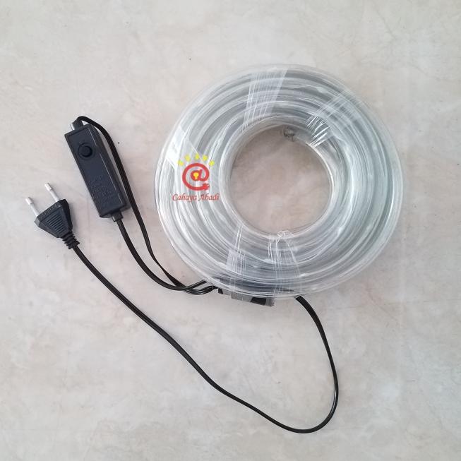 Diskon Lampu Strip Led Selang Bulat 220V Merah Putih Kemerdekaan Original