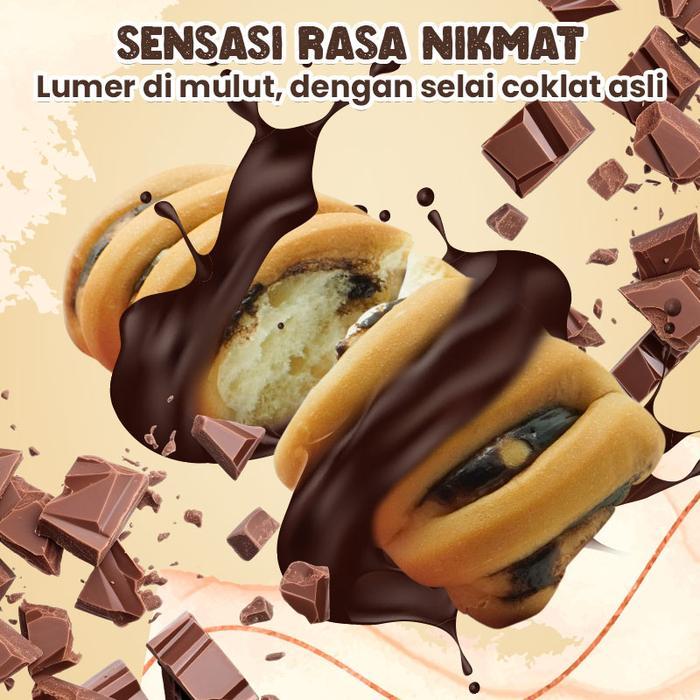 COD (HALAL)1717 Bakery Roti Halal cokelat margarin keju SUSU VANILLA Food Selai Kedai Cemilan Makan