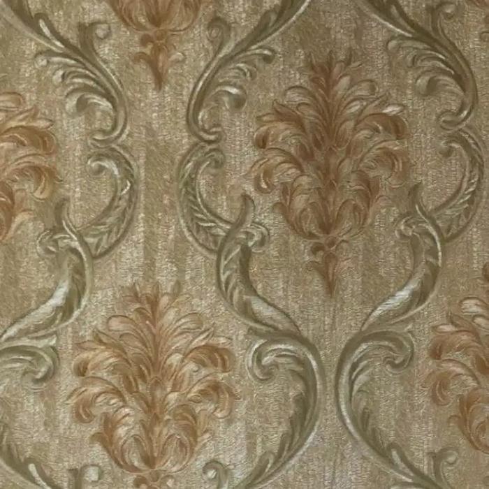 Wallpaper Dingding Motif Batik Gold Kangbang Premium-C204