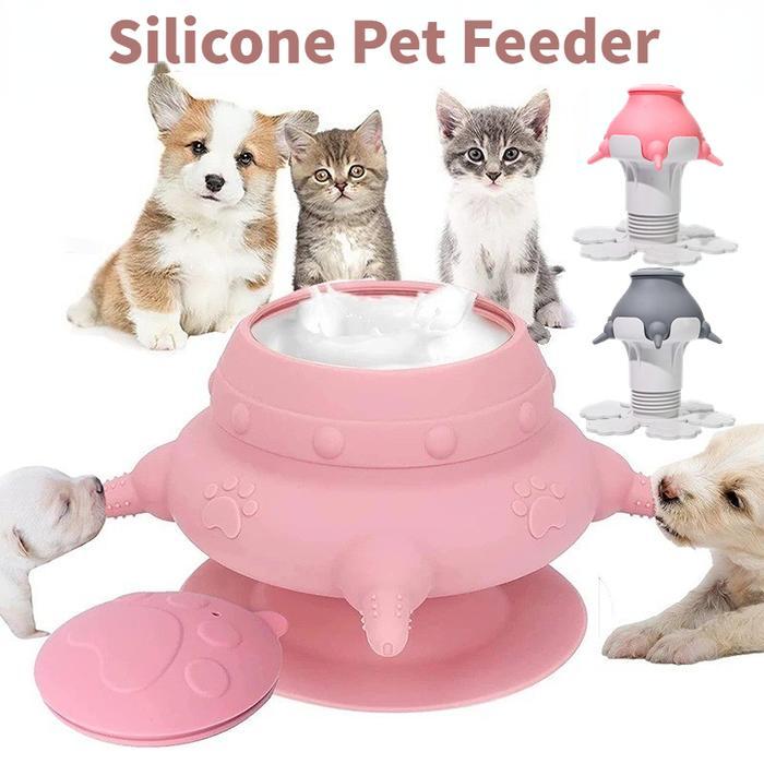 Terlaris Dot Pigeon Botol Susu/ Dot Kucing Bayi/Silicone Pet Feeder Dot Kucing Bayi / 5 Dot Kucing