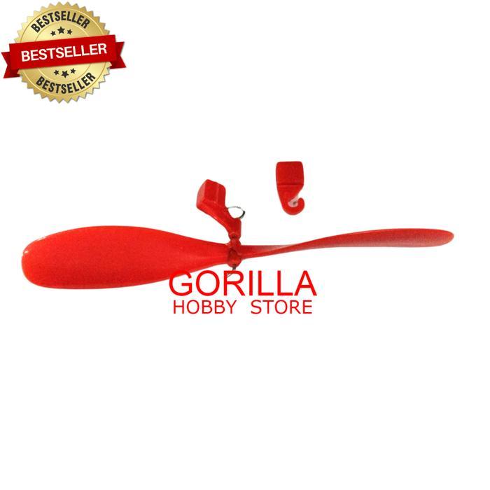 rubber band powered plane aircraft 5 inch 13cm propeller rubber glider