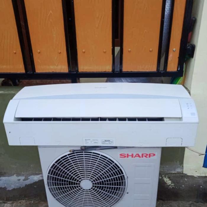 AC Sharp 1/2pk second free pemasangan