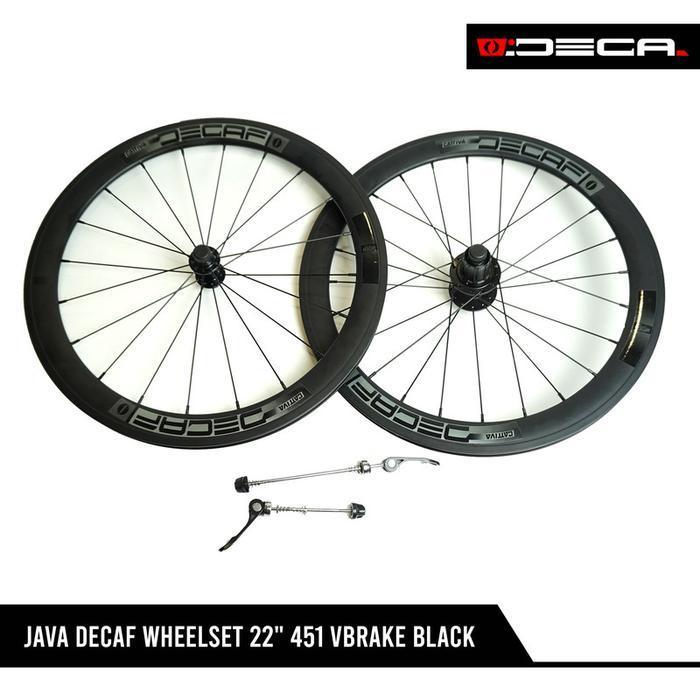 Terlariss JAVA DECAF WHEELSET 22" 451 VBRAKE BLACK