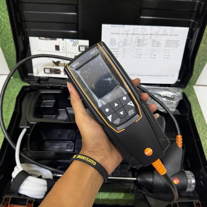 TESTO 310 II Portable Flue Gas Analyzer O2 CO CO2 Gas Analyzer Digital Combustion Tester