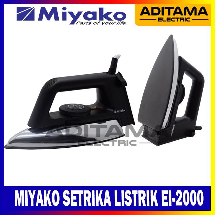 Miyako Setrika Listrik Ei-1008M/ Miyako Dry Iron Ei 1008 M Ei1008M Gosokan Miyako Ei1008 M