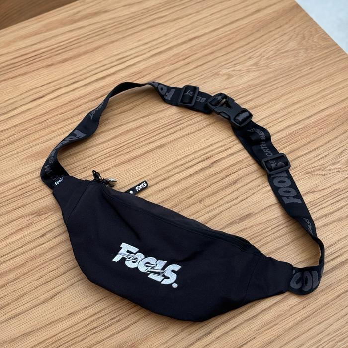 Virlokina- Fools Tas Weistbag Waistbag New Black Terbaru 