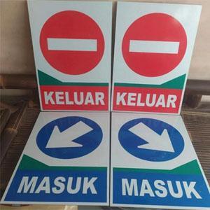 Custom. Rambu Lalu Lintas Rambu Apd Dan Rambu K3. Plat Acp 3Mm.