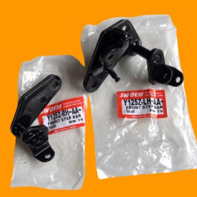 Bracket Step 125Z 125Zr - Breket Step Depan 125Z 125Zr - Kaki Step 125Z
