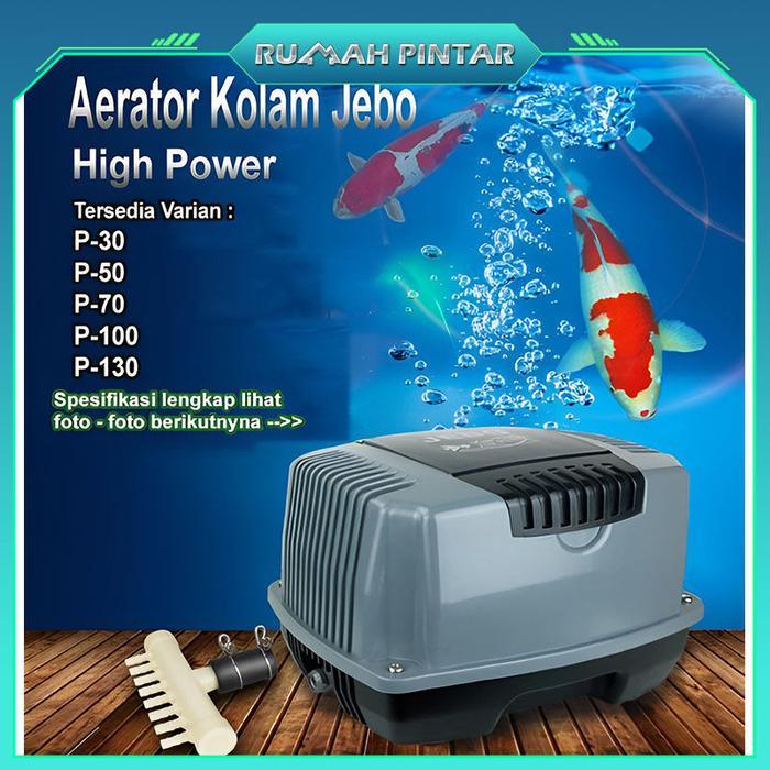 Jebo P30 Aerator kolam ikan pompa udara pompa oksigen kolam aerator