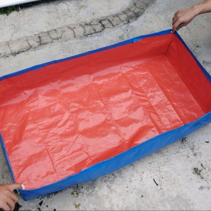 Terpal kolam ikan / kolam terpal type a12 korea
