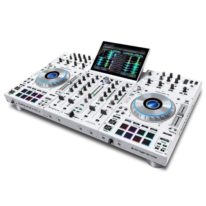 Terbaru [Ready Stock] Denon Dj Prime 4 + White Limited Edition Denon Dj Limited Edition Prime 4