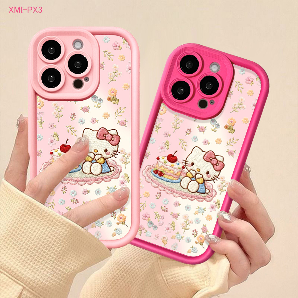 Case Hp Pink Pastel For Xiaomi Poco X8 X3 C71 C65 C75 M6 M3 M5S NFC Pro Max 5G 4G Phone Casing Softc