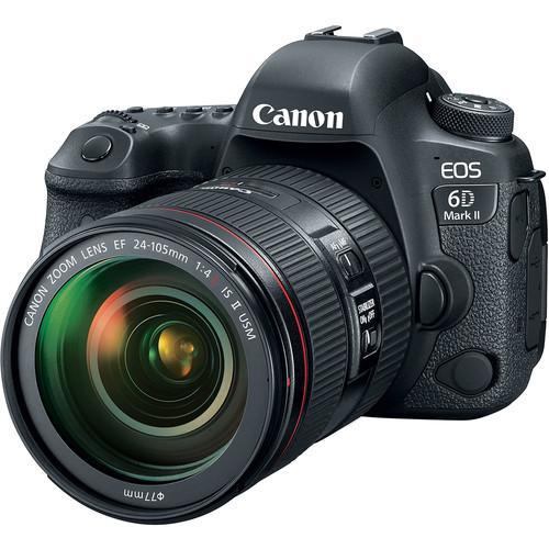 Canon Eos 6D Mark Ii Kit Ef 24-70Mm F2.8 Ii Usm Kamera Canon 6D Ii Kit 24-70 Terbaru 
