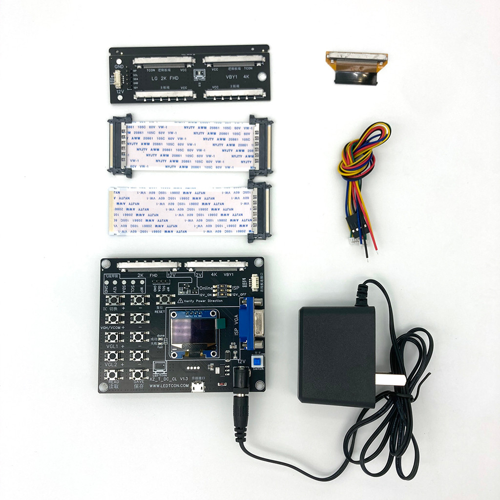 TJKJ TON V1.2 VGH VGL VOM Voltage Regulation Programmer VGH VGL VOM Burning Tool Voltage Regulator
