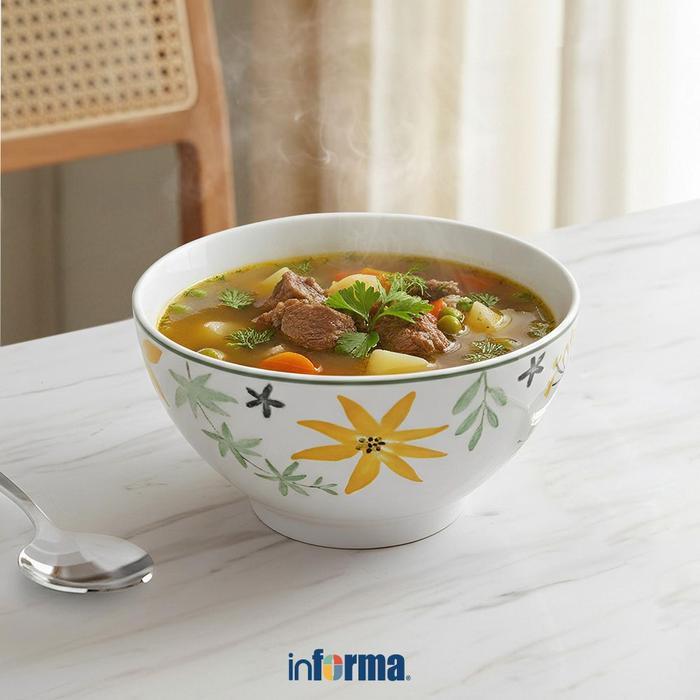 Informa Appetite Set 6 Pcs Pallete Felicia Mangkuk Saji - Kuning Mangkok Saji Serving Bowl Wadah