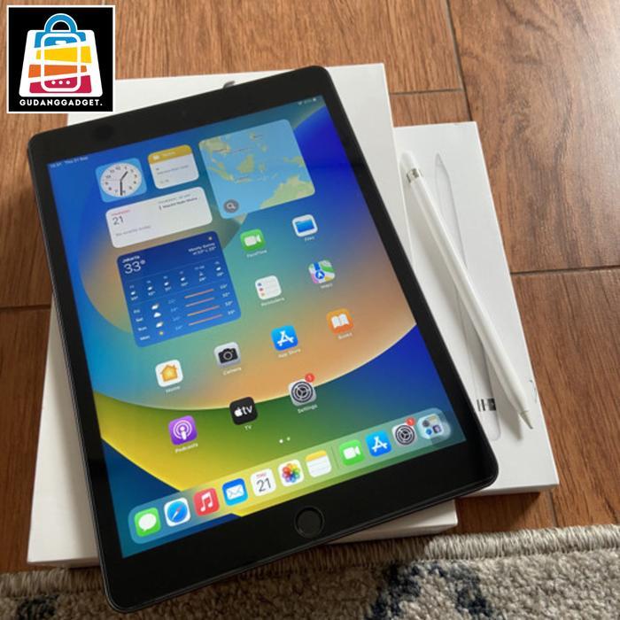 Apple iPad 7 128GB 32GB Wifi Only Wifi Cellular Second Original - Wifi Only, 32GB