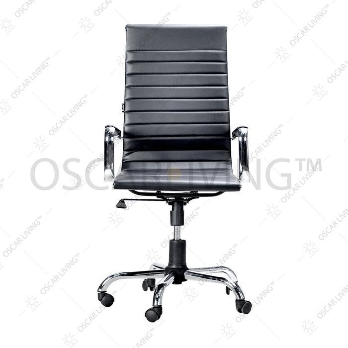 Leomordstore - Ergotec Kursi Kantor Lx 907 Tr Chrome - Hitam - Terbaru 