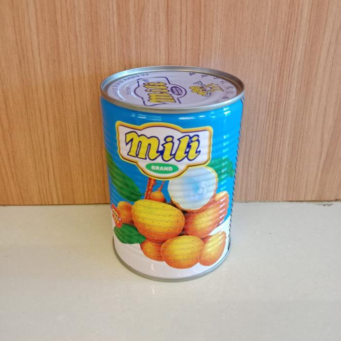 Buah Kaleng Mili Longan Mili Lychee 565gr