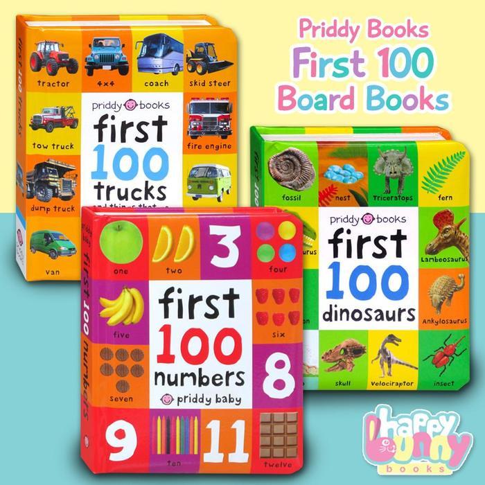 First 100 Words & Early Learning Board Books (First 100 Words / First 100 Animals / First Book of
