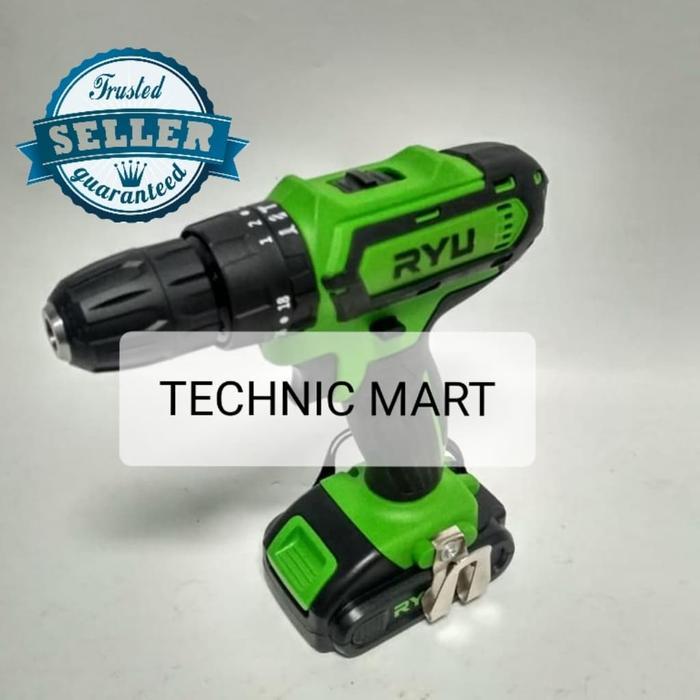 Cordless Impact Drill Ryu Rci20V / Rci 20V Mesin Bor Baterai Ryu