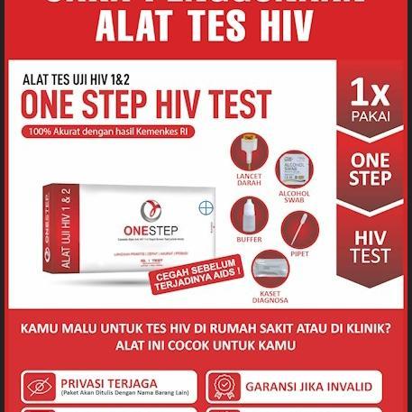 QUALITY One Step One Set Alat Test HIV Merk INDEC IS