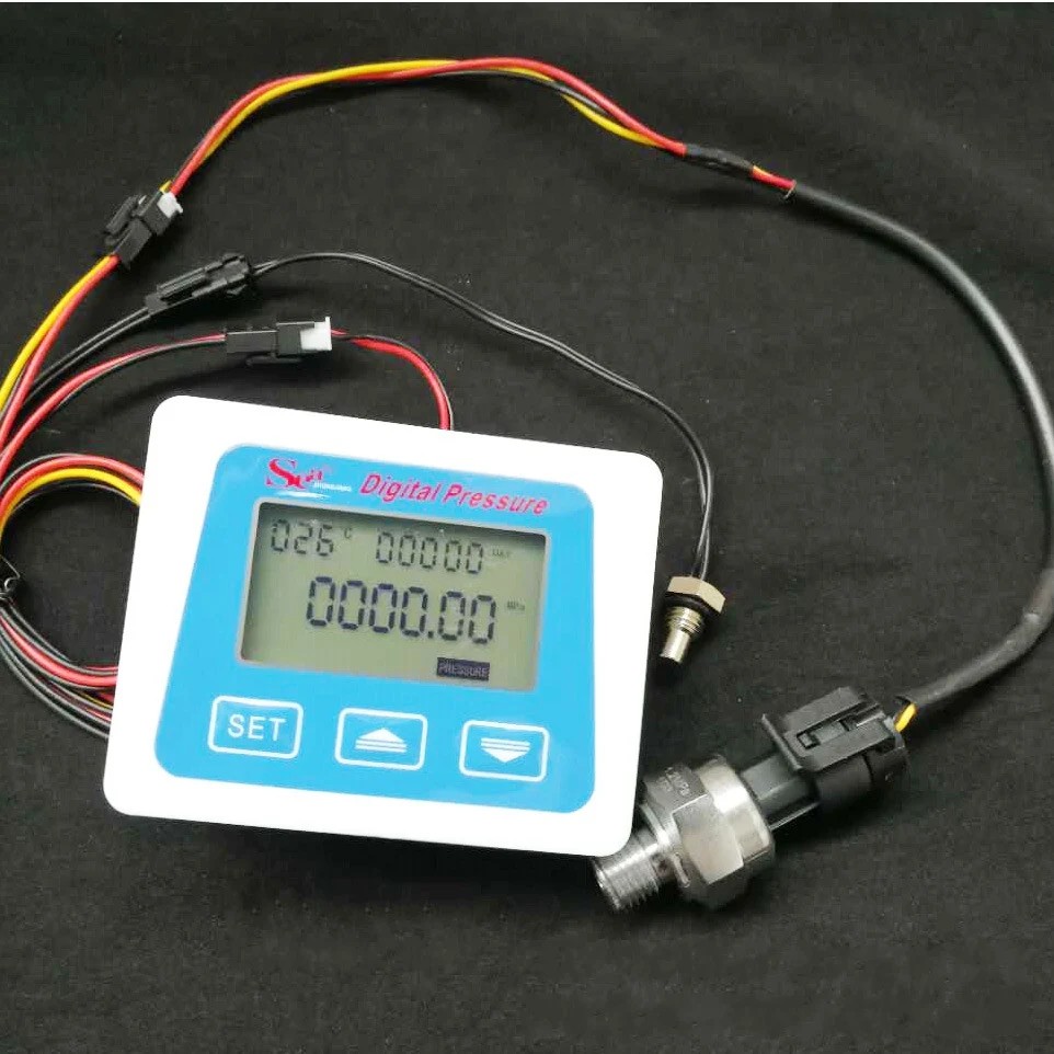 01.2Mpa digital pressure meter gauge Air ter Pressure transmitter piezometer manometer Tester