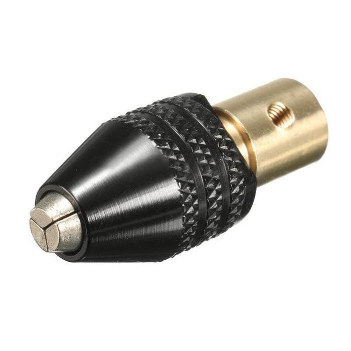 SALE Kepala Bor Mini Drill Keyless Chuck Collet Dinamo Motor DC