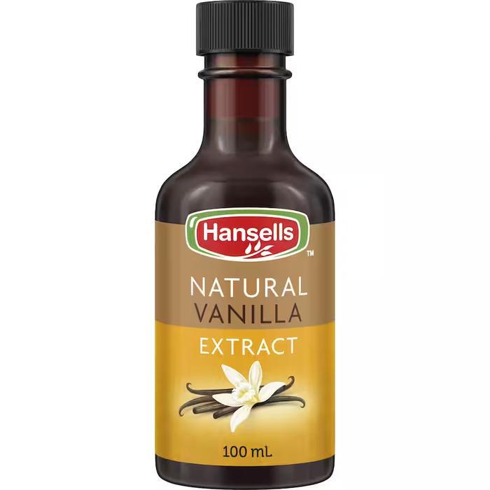 Hansells Natural Vanilla Bean Extract Cake Ekstrak Vanilla Kue Dessert