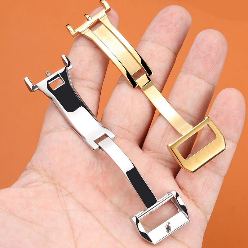 20mm 22mm Curved End Calfskin Watch Strap Bracelet for IWC IWC Portugal 7 Betafeno Cowhide Watchband