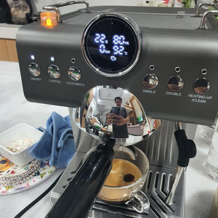 Diskon Mesin Kopi Terbaru Gustino Kratos Espresso Mesin Gustino Kratos Original