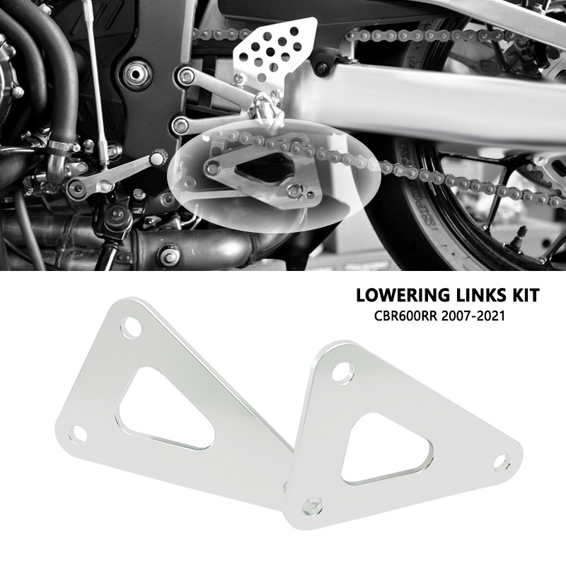 CBR600RR LOWERING LINKS KIT FOR HONDA CBR600 RR CBR 600RR MOTORCYCLE ACCESSORIES CNC ADJUSTABLE REAR
